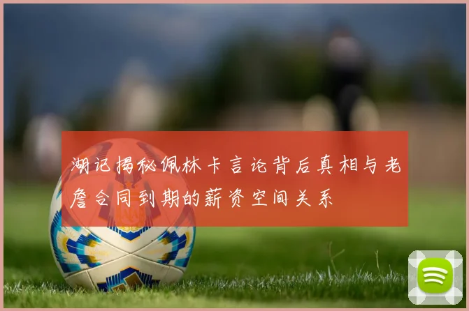 湖记揭秘佩林卡言论背后真相与老詹合同到期的薪资空间关系