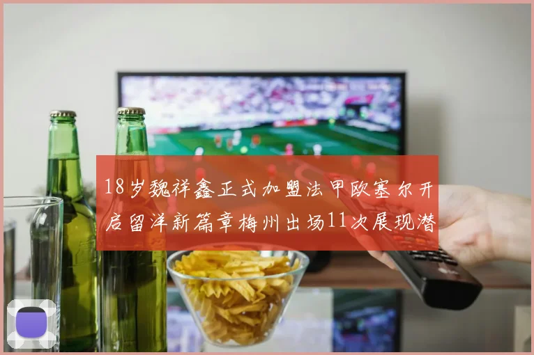 18岁魏祥鑫正式加盟法甲欧塞尔开启留洋新篇章梅州出场11次展现潜力